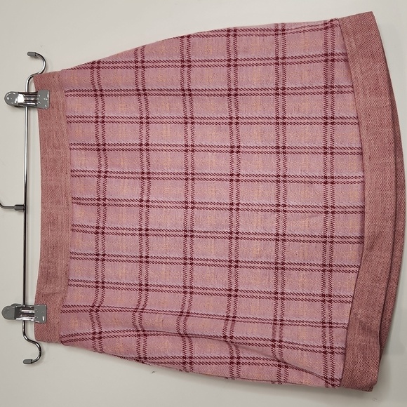 Haley‎ And June Plaid Pink Cardigan Sweater - Picture 2 of 6